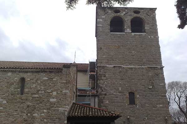 Torre romanica del Duomo di San Giusto - Trieste